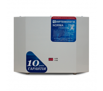 Стабилизатор напряжения Укртехнология НСН-7500 Norma-N