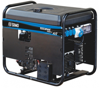 Генератор бензиновый SDMO Technic 7000E, AVR
