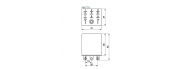 Реле промежуточное ИЭК РЭК77/3 10А АC 12В IP40 (RRP10-3-10-012A) - фото 2