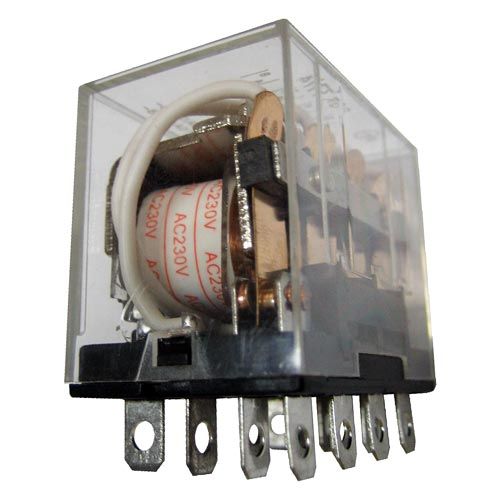 Реле промежуточное ИЭК РЭК77/4 10А АC 12В IP40 (RRP10-4-10-012A) - фото 1