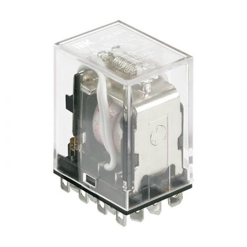 Реле промежуточное ИЭК РЭК78/4 3А DC-24В IP40 (RRP20-4-03-024D) - фото 1