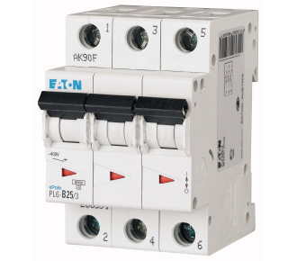 Автоматический выключатель Eaton (Moeller) PL6-C25/3 (286603)