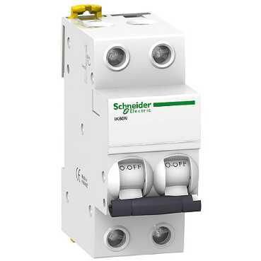 Автоматичний вимикач Schneider Electric iK60 2P 16A хар-ка C 6кА - фото 1