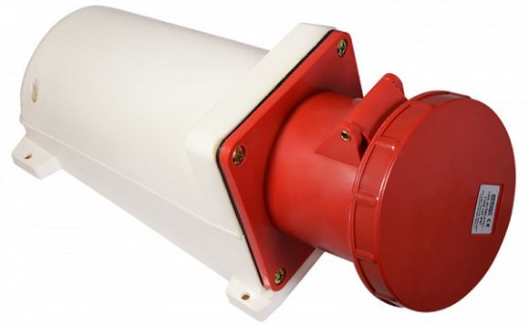 Гнездо стационарное Аско ГC 125А/4 3Р+РЕ (144) (A0080040010) - фото 2