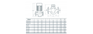 Насос циркуляционный  SPRUT 3VP-DN100L (NPO) - фото 2