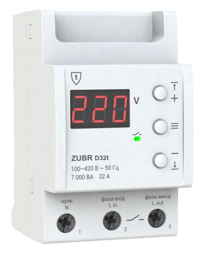Реле напряжения  ZUBR D25t - фото 1