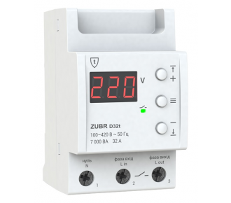 Реле контроля напряжения ZUBR  D40t