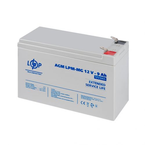 Акумуляторна батарея LogicPower LPM-MG 12V 9AH - фото 3