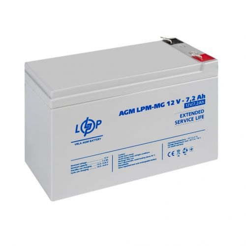 Аккумуляторная батарея  LogicPower LPM-MG 12V 7,2AH - фото 4