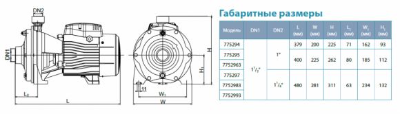 Насос поверхневий Aquatica 2AC220 (7752963) - фото 4