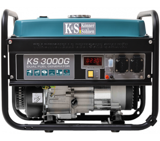 Генератор бензиново-газовый Konner&Sohnen KS 3000G