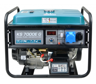 Генератор бензиново-газовый  Konner&Sohnen KS 7000E G
