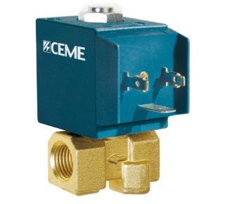Электромагнитный клапан Ceme 6610 1/4` 3mm NBR 230V 50Hz НЗ