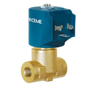 Электромагнитный клапан Ceme 8324 1/2` NBR 230V 50Hz НЗ