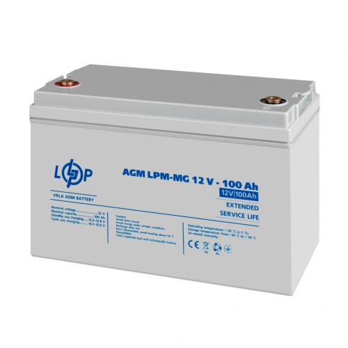 Акумуляторна батарея LogicPower LPM-MG 12V 100AH - фото 3