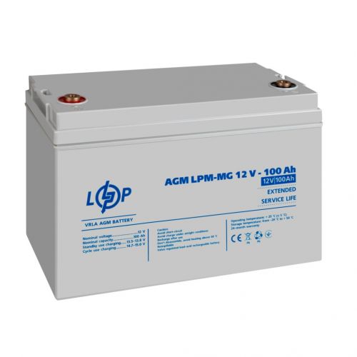 Акумуляторна батарея LogicPower LPM-MG 12V 100AH - фото 5