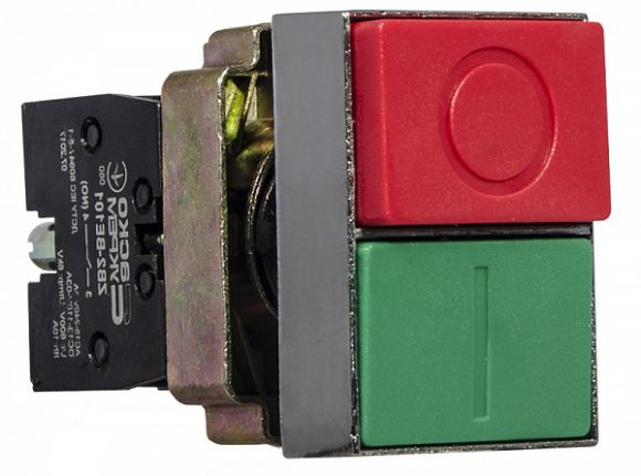 Кнопка двойная "Старт/Стоп" АсКо XB2-BL8425 (A0140010013) - фото 5