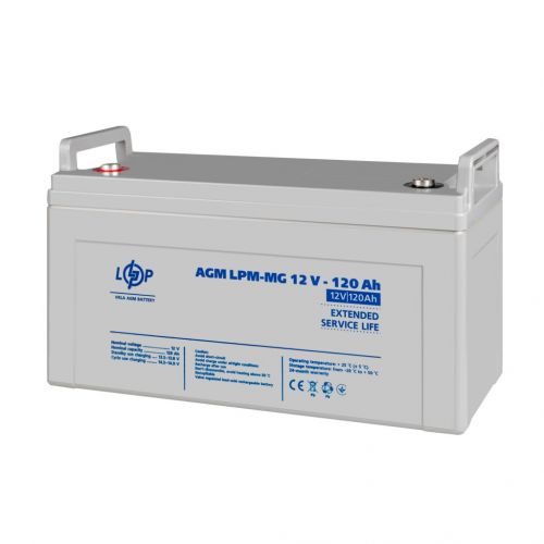 Акумуляторна батарея LogicPower LPM-MG 12 -120 AH - фото 3