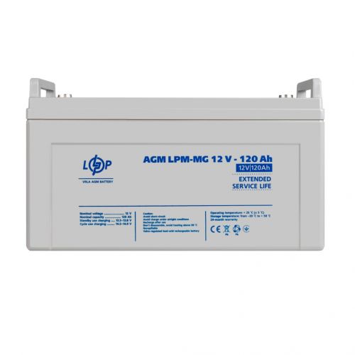 Акумуляторна батарея LogicPower LPM-MG 12 -120 AH - фото 1