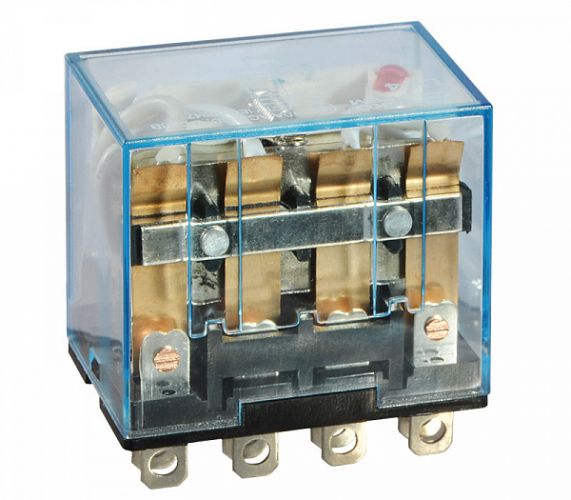 Реле промежуточное АсКо LY4 10А АС-220В IP40 (A0090070006) - фото 1