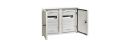 Корпус металлический ИЭК ЩРв-2x36зк-1 36 IP31 UNIVERSAL (MKM12-V-2X36-31-ZK-U) - фото 1