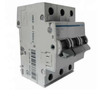 Автоматический выключатель Hager 10А, 3п, С, 6 kA, 3м (MC310A)