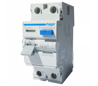 Дифференциальное реле Hager CD263J (тип А)