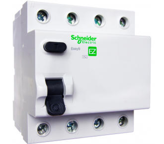 Дифференциальное реле Schneider Electric Easy9 4P 25А 30мА тип AC EZ9R34425