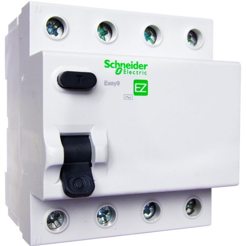 Дифференциальное реле Schneider Electric Easy9 4P 40А 30мА тип AC EZ9R34440 - фото 1