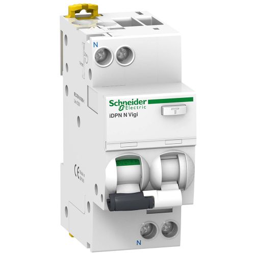 Диференціальний автомат Schneider Electric Acti9 iDPN N VIGI 1P N С20 / 0,03A AC A9D31620 - фото 1