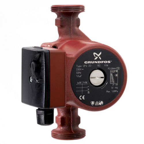 Насос циркуляційний Grundfos UPS 25-60 180 (98368443) - фото 1