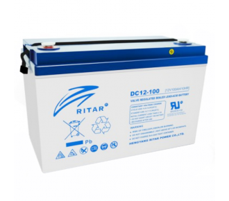 Аккумуляторная батарея RITAR DC12-100 12V 100.0Ah (7391)