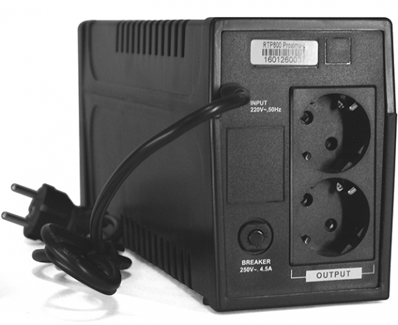 ИБП RITAR RTP800 Proxima-D (5850) - фото 2