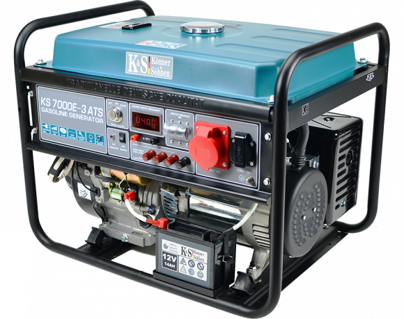 Генератор бензиновий Konner&amp;Sohnen KS 7000E-3 ATS - фото 3