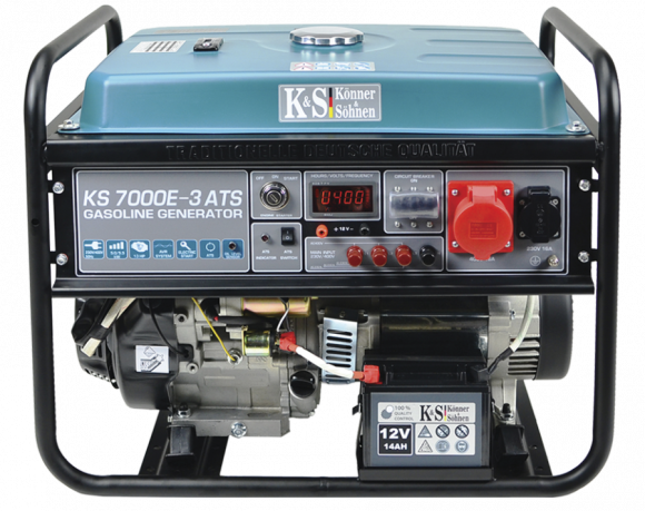 Генератор бензиновий Konner&amp;Sohnen KS 7000E-3 ATS - фото 1