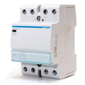 Контактор - силовое реле Hager ESC-465 230V/63A 2Н.О+2Н.З - фото 1