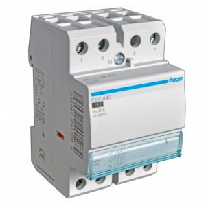Контактор - силовое реле Hager ESC-340 230V/40A 3Н.О - фото 1