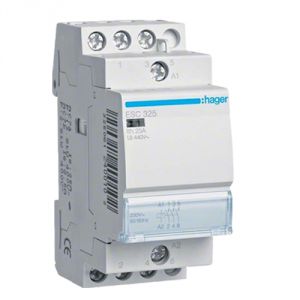 Контактор - силове реле Hager ESC-325 230V / 25A 3Н.О - фото 1