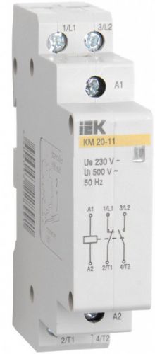 Контактор ИЭК КМ20-11М AC (MKK11-20-11) - фото 1