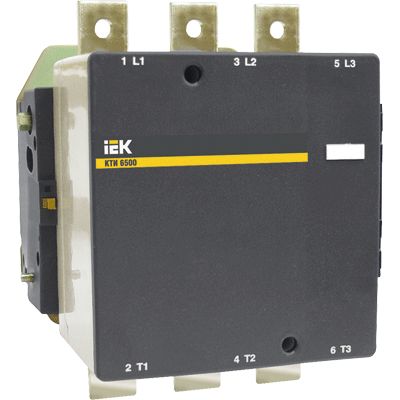 Контактор ИЭК КТИ-6500 500 А 220В/АС3 (KKT60-500-230-10) - фото 1