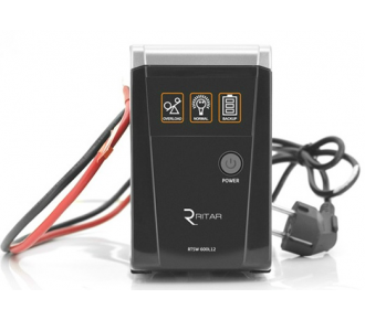 ИБП Ritar Rtsw-600 led (8301)