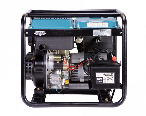 Генератор дизельный Konner&amp;Sohnen KS 8100HDE - фото 8