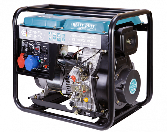 Генератор дизельний Konner&amp;Sohnen KS 9100HDE-1/3 ATSR - фото 5