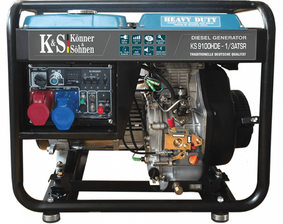 Генератор дизельний Konner&amp;Sohnen KS 9100HDE-1/3 ATSR - фото 2