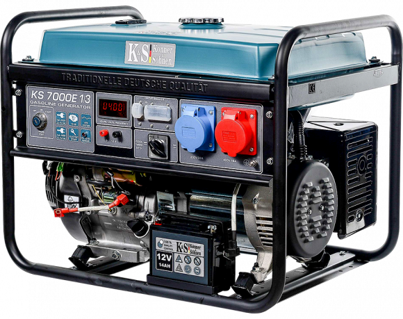 Генератор бензиновий Konner&amp;Sohnen KS 7000E-1/3 - фото 3