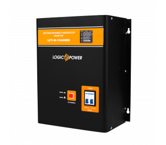 Стабилизатор напряжения LogicPower LPT-W-15000RD Black