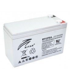 Аккумуляторная батарея RITAR RT1270A, 12V 7.0Ah (8217) - фото 1