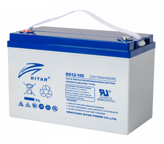 Аккумуляторная батарея RITAR DG12-100, 12V 100Ah (4234)