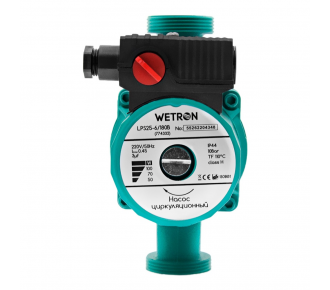 Насос циркуляционный WETRON 75Вт Hmax 4м Qmax 40л/мин (774312)