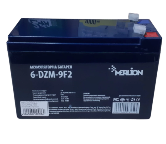 Акумуляторна батарея MERLION AGM 6-DZM-9 (03250) - фото 1